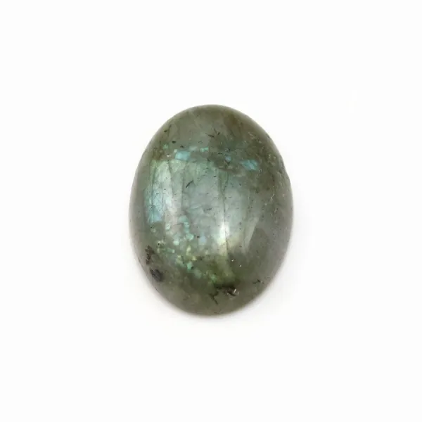 Cabochão oval de labradorite 12x16mm x 1 unidade