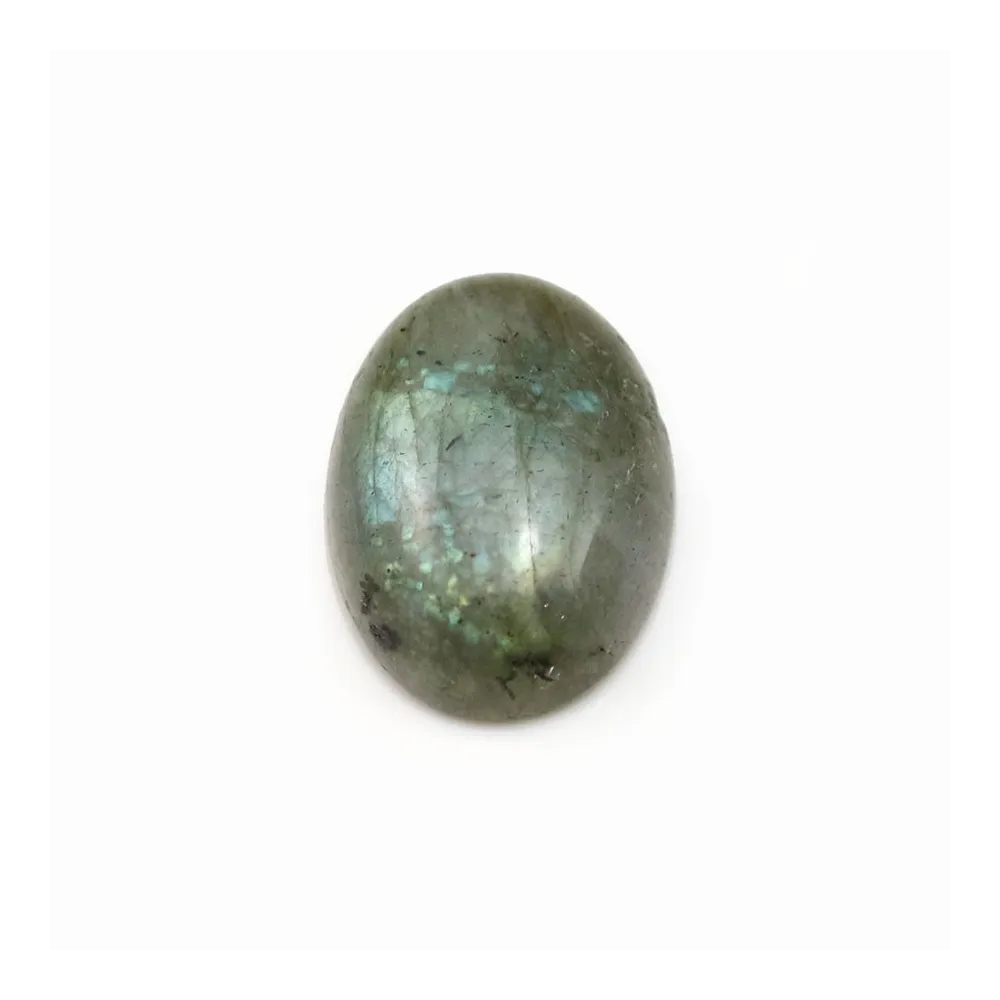 Cabochon labradorite ovale 12x16mm x 2pcs