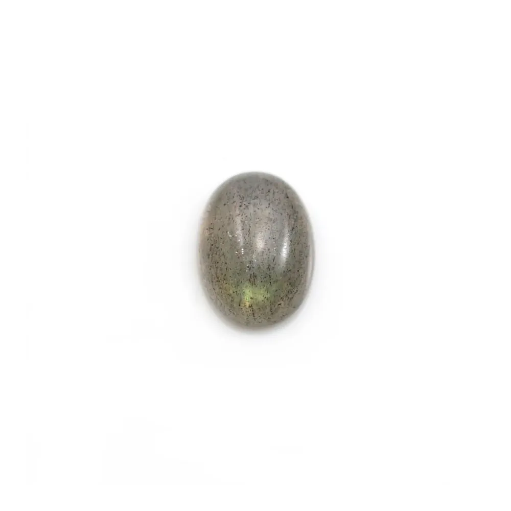 Cabochon de labradorite, de forme ovale, 9x12mm x 2pcs