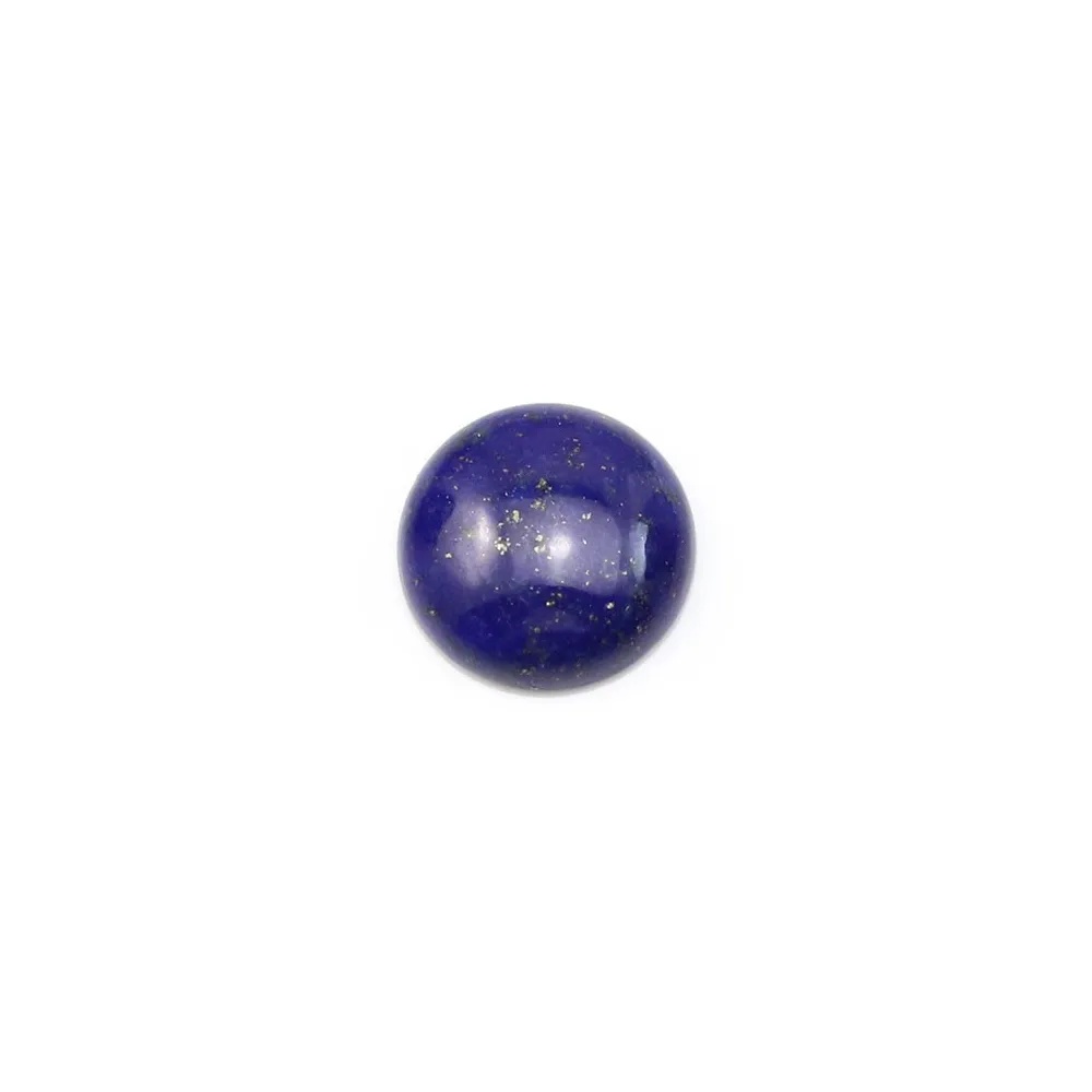 Cabochon Lapis-lazuli Rond 8mmx 1pc