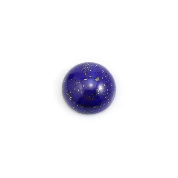 Cabochon of lapis lazuli round 10mm x 1pc