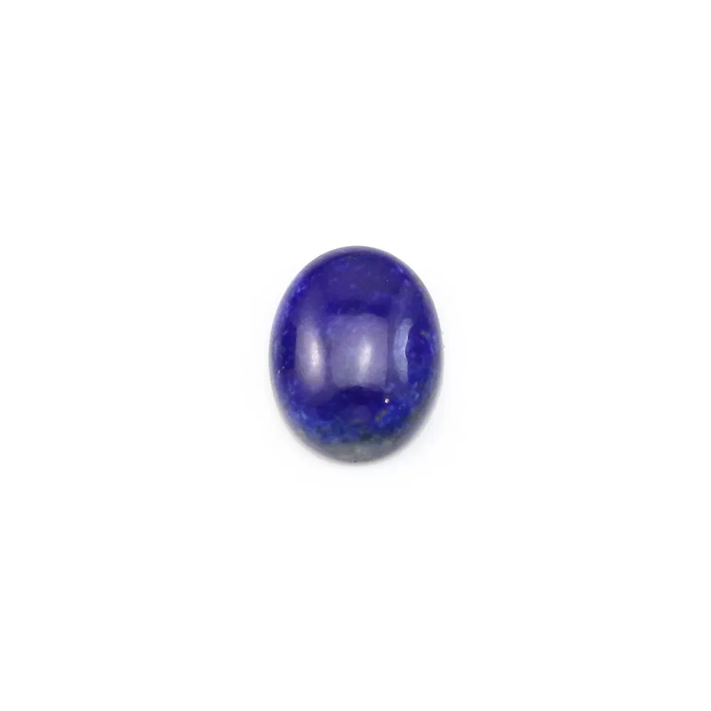 Cabochon Lapis-lazuli oval 8x10mmx 1pc