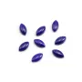 Cabochon lapis-lazuli navette 4x7mm x 2pcs