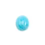 Cabochon de larimar, de forme ovale, 3x5mm x 4pcs