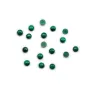 Cabochon malachite round 4mm x 2pcs