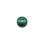 Cabochon malachite rond 6mm  x 1pc