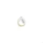 Cabochon goutte 6x8mm Nacre Blanc x 2pcs