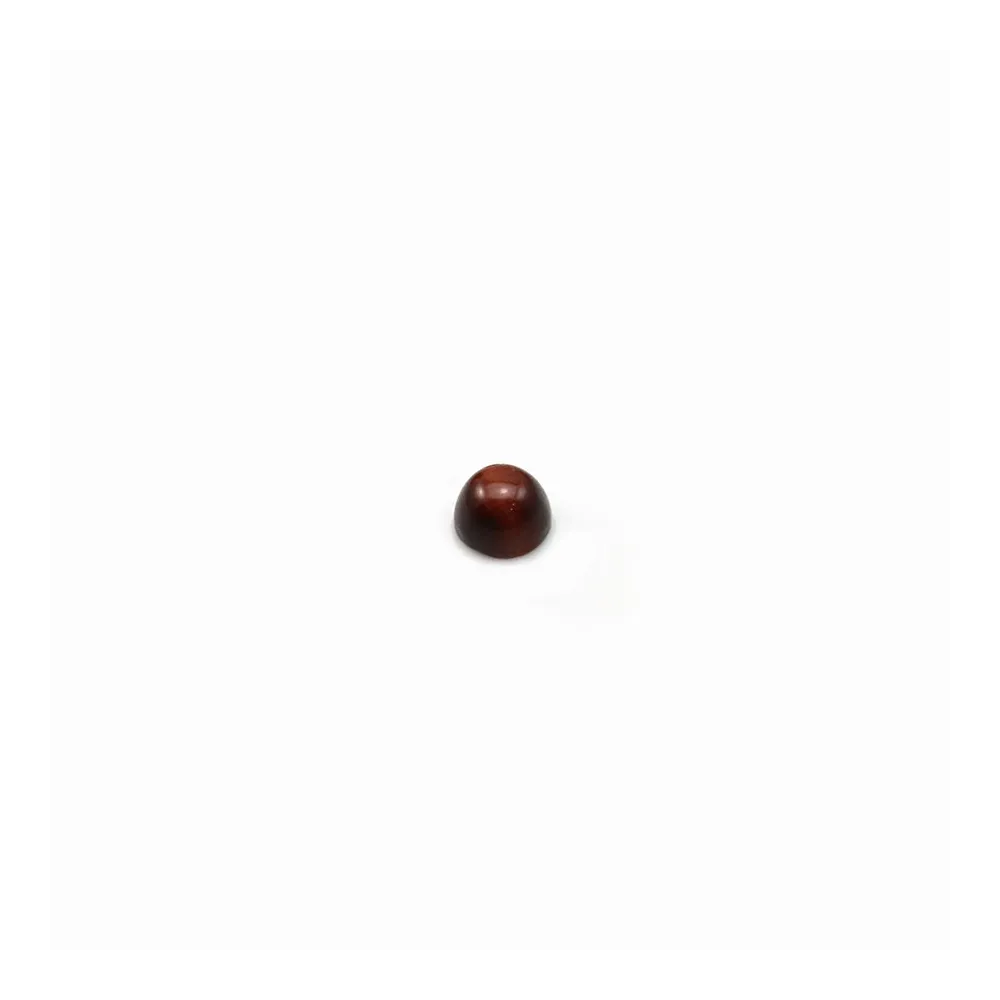 Cabochon oeil de taureau rond 3mm x 4pcs