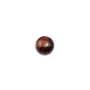 Cabochon oeil de taureau rond 6mm x 4pcs