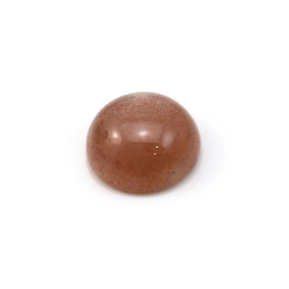Cabochon pierre de lune rond 10mm x 1pc