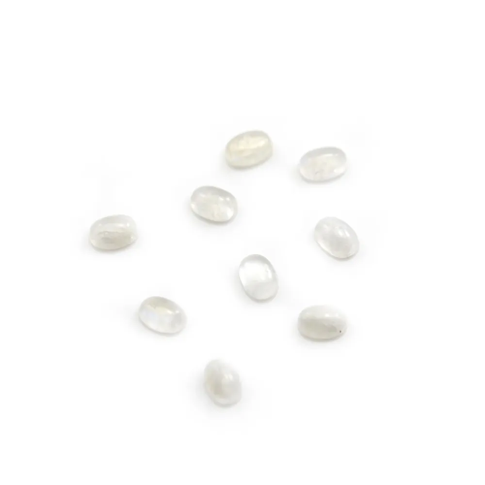 Cabochon Moonstone Oval 4x6mm x 1pc