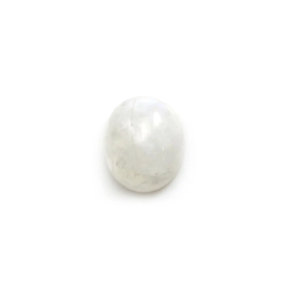 Cabochon Pierre de Lune Oval 10x12mm x 1pc