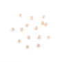 Orange Moonstone Cabochon, round shape, 2mm x 2pcs