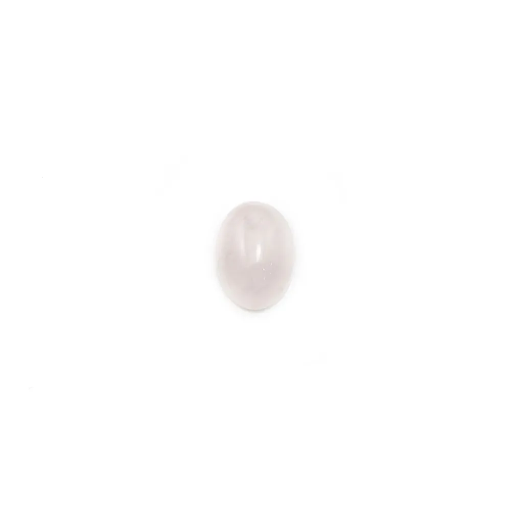 Cabochon de quartz rose, de forme ovale, 5 * 7mm x 4pcs