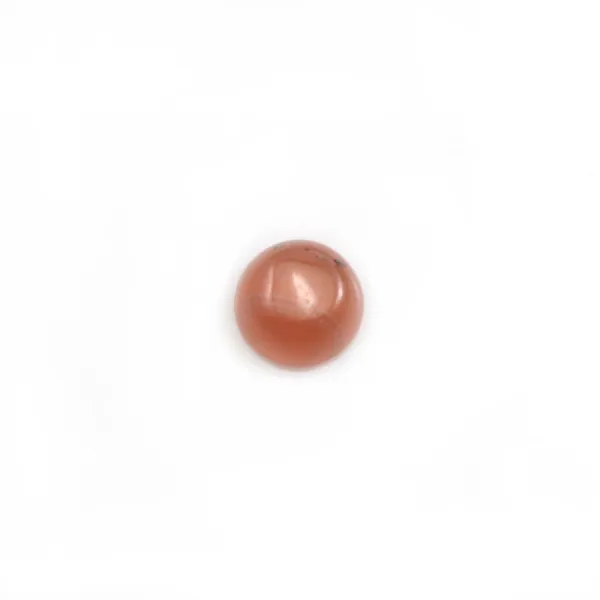 Cabochon de rhodochrosite de forme ronde 6mm x 2pcs