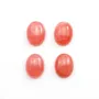 Cabochon de rhodochrosite de forme ovale 10x13mm x 1pc