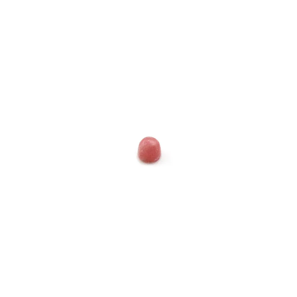 Pink rhodonite cabochon, in round shape, in size of 2mm x 6pcs