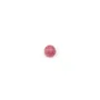 Cabochon de rhodonite rose, de forme ronde, et de taille 3mm x 6pcs