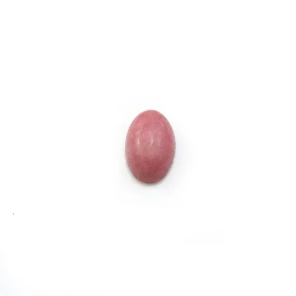 Pink rhodonite cabochon, in oval shape, in size of 4 * 6mm x 6pcs