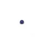 Cabochon de sodalite bleu, de forme ronde, 2mm x 4pcs