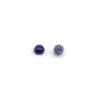 Cabochon de sodalite bleu, de forme ronde, 4mm x 6pcs