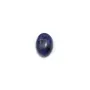 Cabochon de sodalite, de forme ovale, 5 * 7mm x 4 pcs