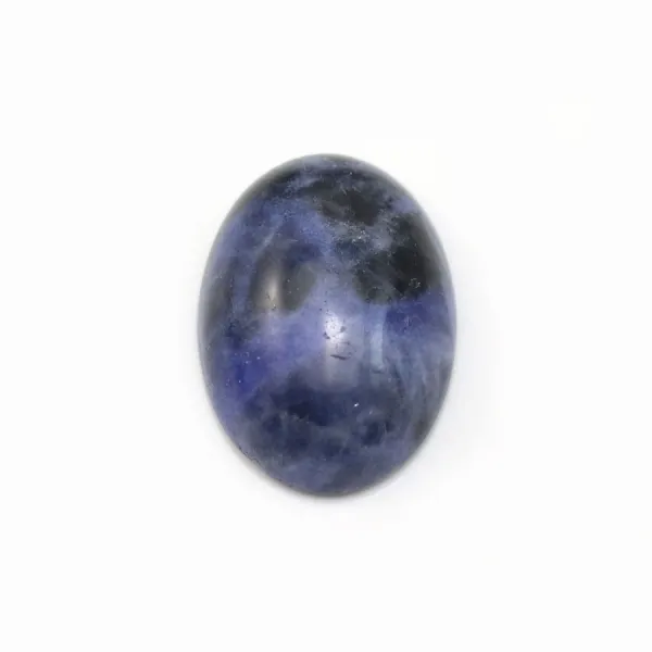 Cabochon Sodalite Ovale 13x18mm x 2pcs