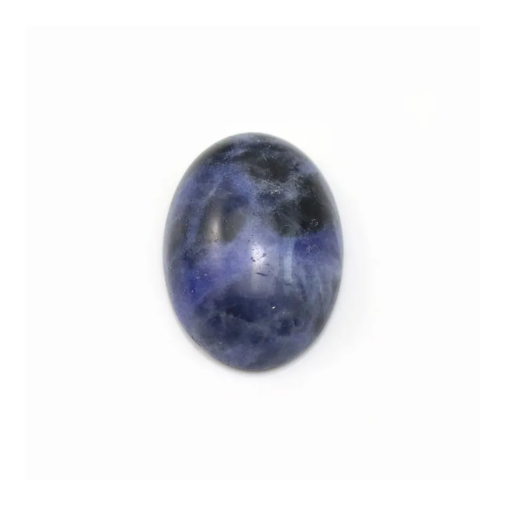 Cabochon Sodalite Ovale 13x18mm x 2pcs