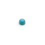 Cabochon turquoise de forme ronde 3mm x 2pcs