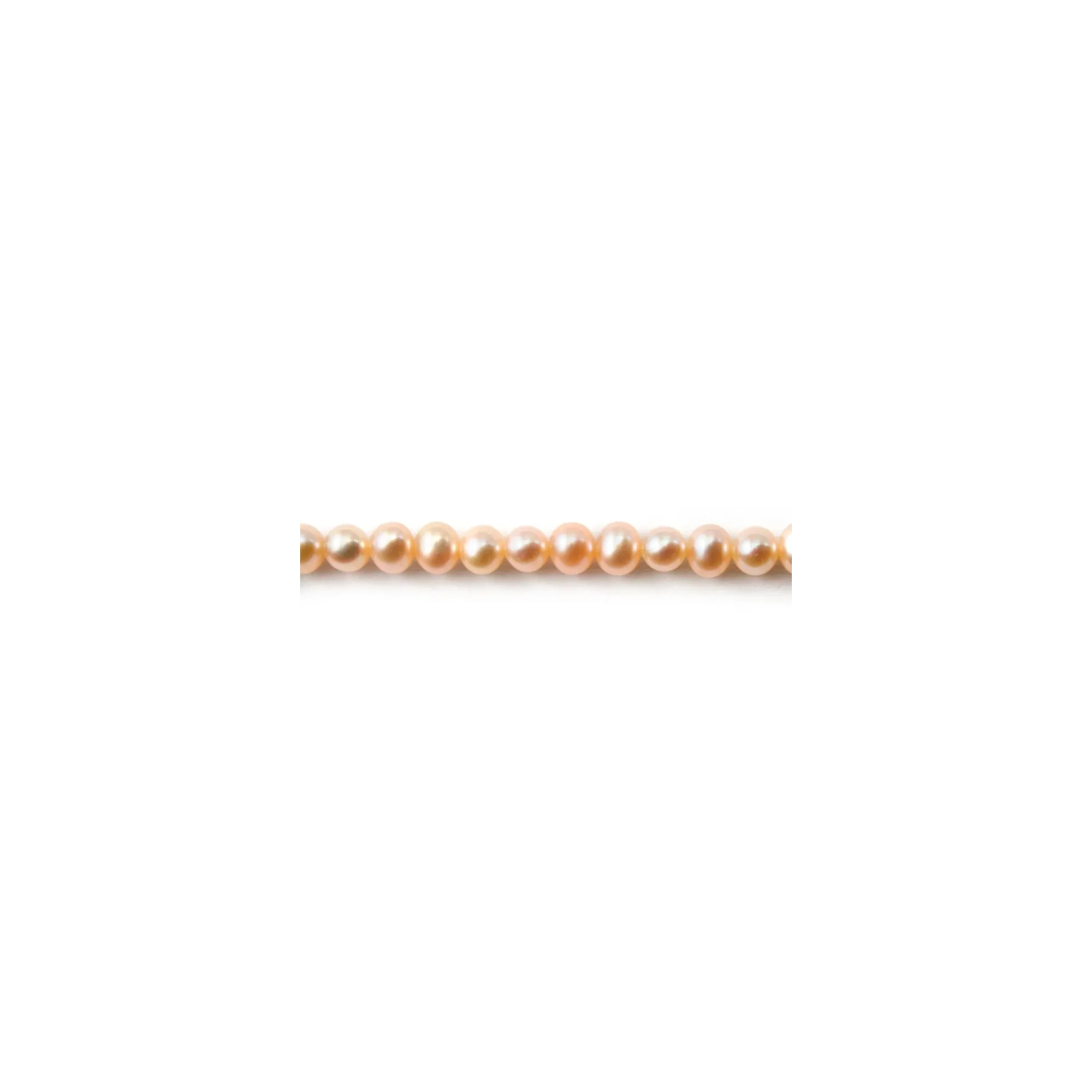Perles De Culture D'eau Douce Ovale 4-5mm - Chapelet Ou Collier, Neuf