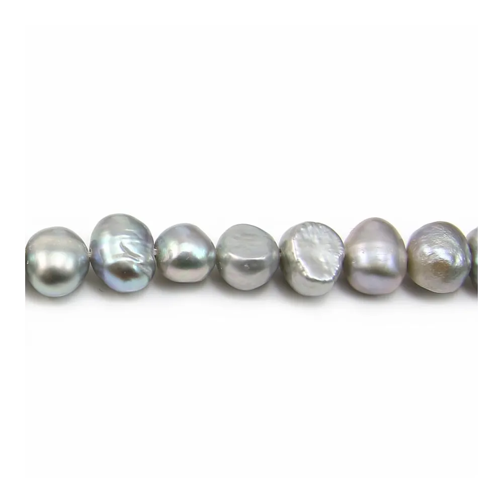 Lot De 3 Perles De Culture Baroque D'eau Douce Rose Clair - Diamètre 11-12mm