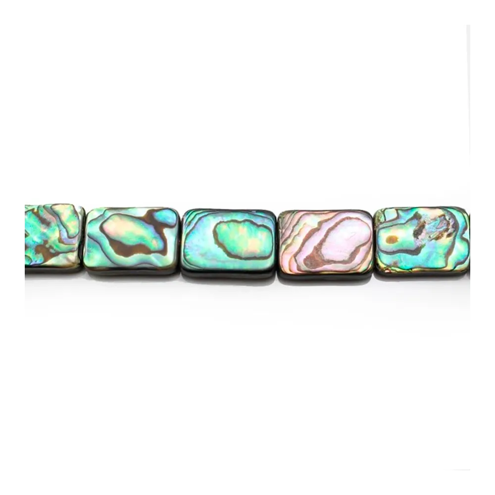 Nacre Abalone Rectangle 13x18mm x 2pcs
