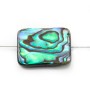 Nacre Abalone Rectangle 13x18mm x 2 st
