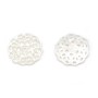 Mother-of-pearl in white color, in the shape of a flower, in size of 14mm x 1pc