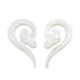 Nacre blanche cygne 36x50mm x 2pcs