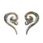 Nacre grise cygne 36x50mm x 2pcs