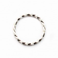 Silver 925 Oval Rings 7x13mm x 2pcs