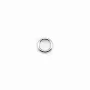 Anneaux  soudé  5x0,8 mm argent 925 x10PCS
