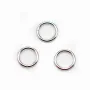 Anneaux  Soudé 7X0.8mm argent 925   x10 PCS