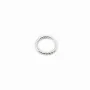 Silver 925  Round Rings 8mm x 4pcs 