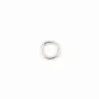 Anneaux ouverts 5x0.8 mm argent 925 x10 st