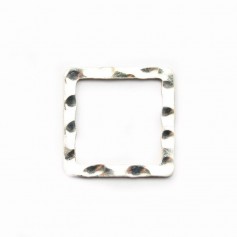 Silver 925 Welded SQUARE Rings 14.30mm in bag x2PCS 