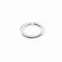 925 Silver, Open Oval Rings, 4x6x0.7mm X20 PCS 