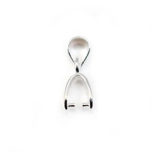 Bélière lisse, Argent 925, 5 *10mm  x 1pc