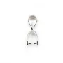 Smooth bail, Silver 925  16x8mm x  1 pcs