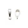 Passant pour pendentif ,argent 925 ,11.7mm x 1pc