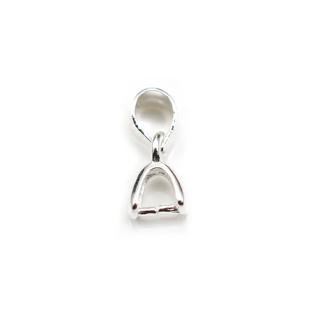Bélière lisse, Argent 925, 5x11mm, x 1pc
