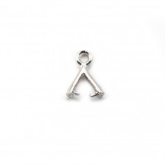 Silver 925  Bail 6x7.5mm x 2pcs 