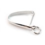 Arch Bail,  Silver 925 rhodium 2.5x15mm x 1 pcs