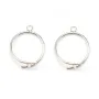 Attache pendentif en argent 925 20mm x 1pc